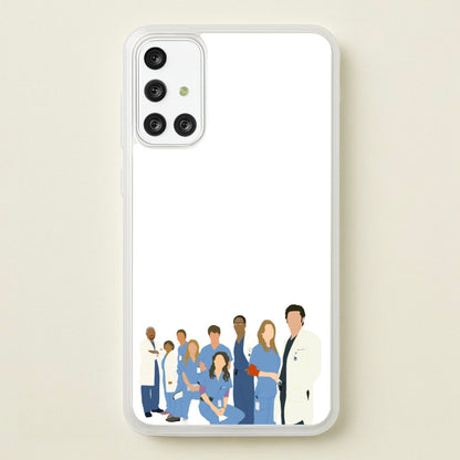 Cartoon Crew - Grey's  - Greys Anatomy Phone Case for Galaxy A71