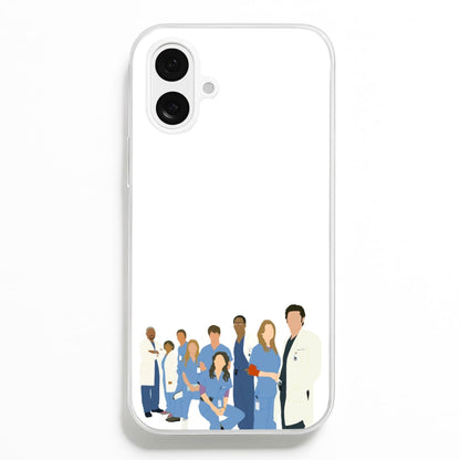Cartoon Crew - Grey's  - Greys Anatomy Phone Case for iPhone 16 Plus