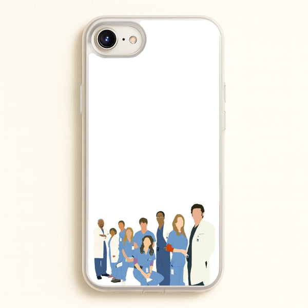 Cartoon Crew - Grey's  - Greys Anatomy Phone Case for iPhone 6 / 7 / 8 / SE