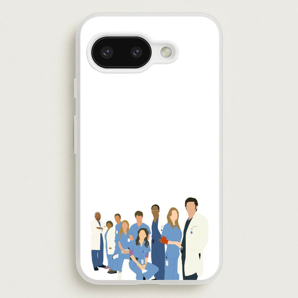 Cartoon Crew - Grey's  - Greys Anatomy Phone Case for Google Pixel 9a