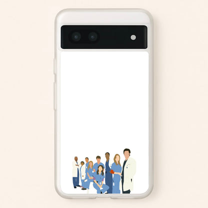 Cartoon Crew - Grey's  - Greys Anatomy Phone Case for Google Pixel 6a