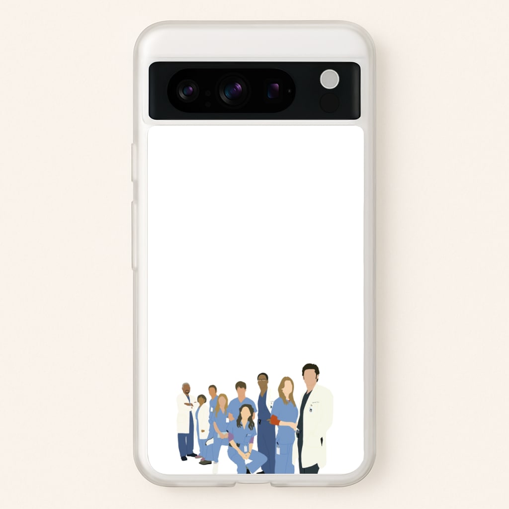Cartoon Crew - Grey's  - Greys Anatomy Phone Case for Google Pixel 8 Pro