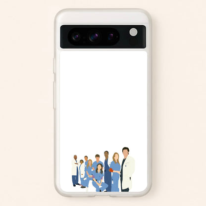 Cartoon Crew - Grey's  - Greys Anatomy Phone Case for Google Pixel 8 Pro