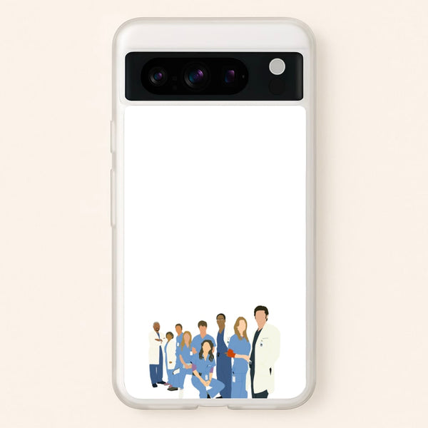 Cartoon Crew - Grey's  - Greys Anatomy Phone Case for Google Pixel 8 Pro