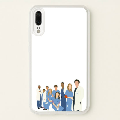 Cartoon Crew - Grey's  - Greys Anatomy Phone Case for Huawei P20