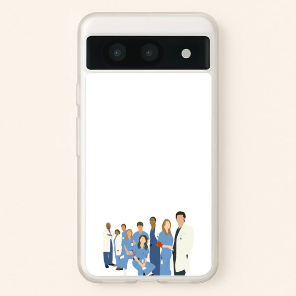Cartoon Crew - Grey's  - Greys Anatomy Phone Case for Google Pixel 8a