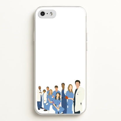 Cartoon Crew - Grey's  - Greys Anatomy Phone Case for iPhone 5 / 5s / SE 2016