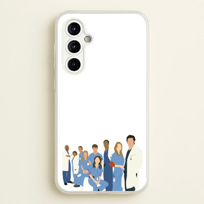 Cartoon Crew - Grey's  - Greys Anatomy Phone Case for Galaxy A54