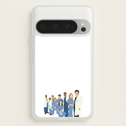 Cartoon Crew - Grey's  - Greys Anatomy Phone Case for Google Pixel 9 Pro XL