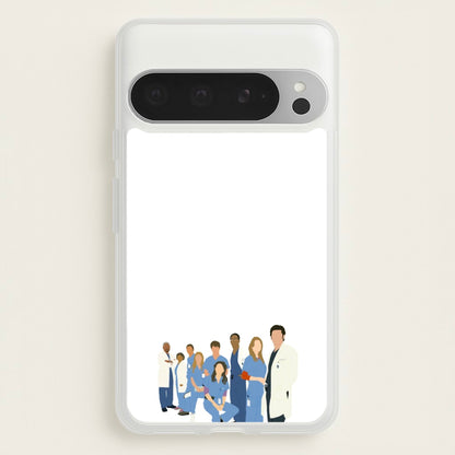 Cartoon Crew - Grey's  - Greys Anatomy Phone Case for Google Pixel 9 Pro XL