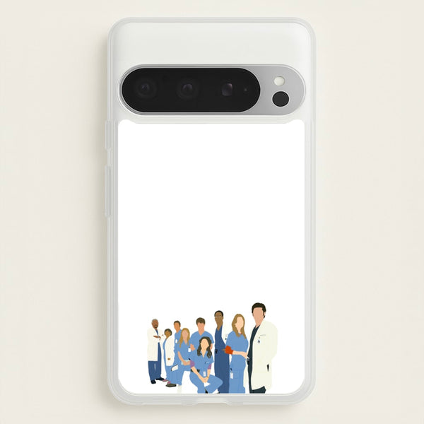 Cartoon Crew - Grey's  - Greys Anatomy Phone Case for Google Pixel 9 Pro XL