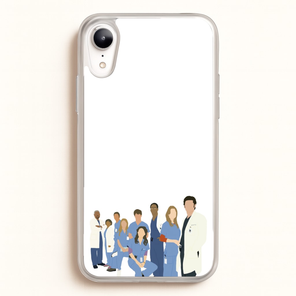 Cartoon Crew - Grey's  - Greys Anatomy Phone Case for iPhone XR