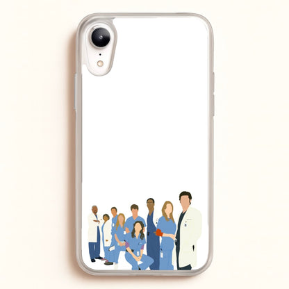 Cartoon Crew - Grey's  - Greys Anatomy Phone Case for iPhone XR