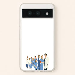 Cartoon Crew - Grey's  - Greys Anatomy Phone Case for Google Pixel 8