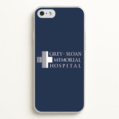 Grey - Sloan Memorial Hospital - Grey's  - Greys Anatomy Phone Case for iPhone 5 / 5s / SE 2016