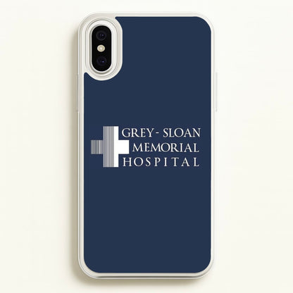 Grey - Sloan Memorial Hospital - Grey's  - Greys Anatomy Phone Case for iPhone XS Max