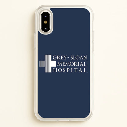 Grey - Sloan Memorial Hospital - Grey's  - Greys Anatomy Phone Case for iPhone X / XS