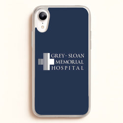 Grey - Sloan Memorial Hospital - Grey's  - Greys Anatomy Phone Case for iPhone XR