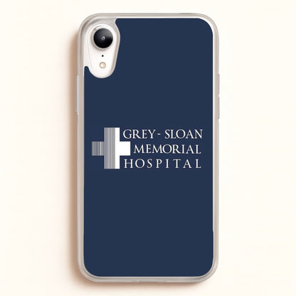 Grey - Sloan Memorial Hospital - Grey's  - Greys Anatomy Phone Case for iPhone XR