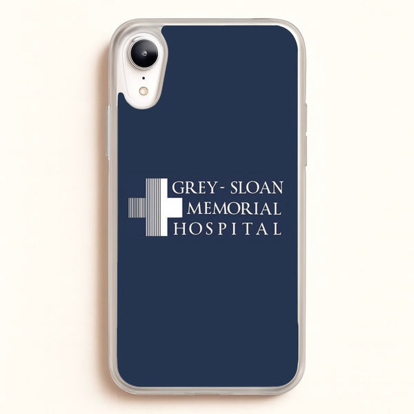 Grey - Sloan Memorial Hospital - Grey's  - Greys Anatomy Phone Case for iPhone XR
