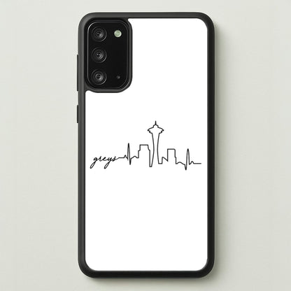 Grey's Skyline - Grey's  - Greys Anatomy Phone Case for Galaxy Note 20