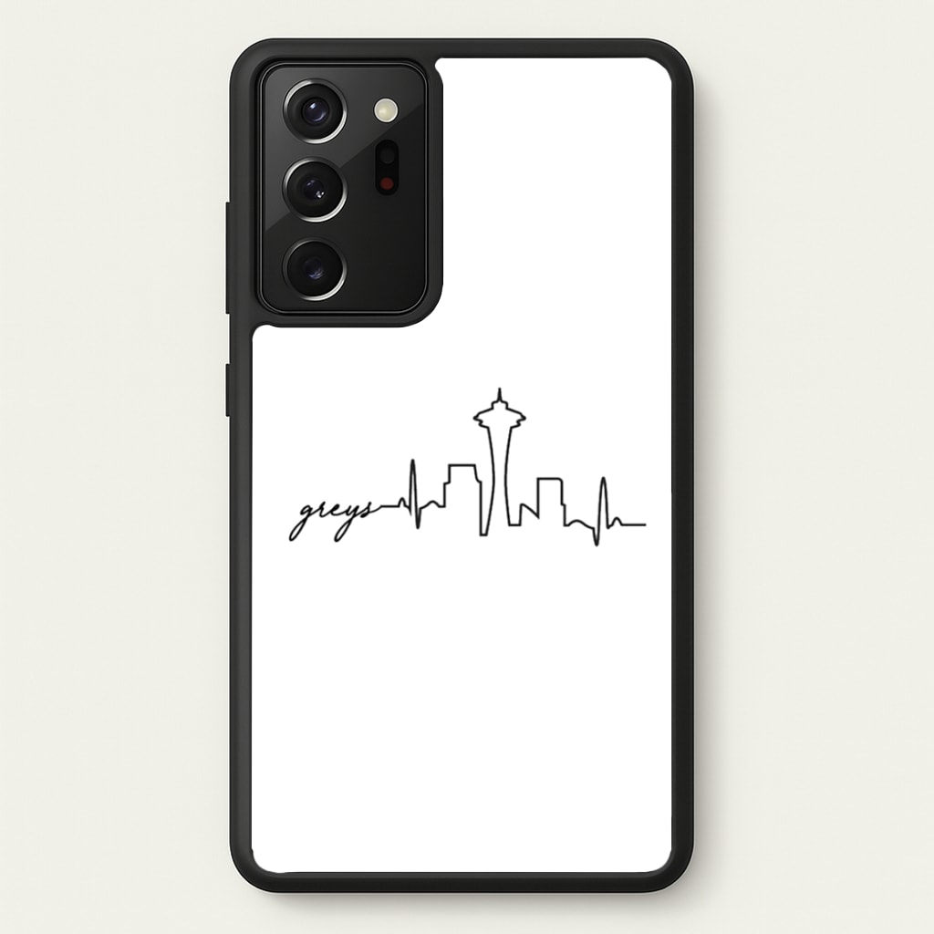 Grey's Skyline - Grey's  - Greys Anatomy Phone Case for Galaxy Note 20 Ultra