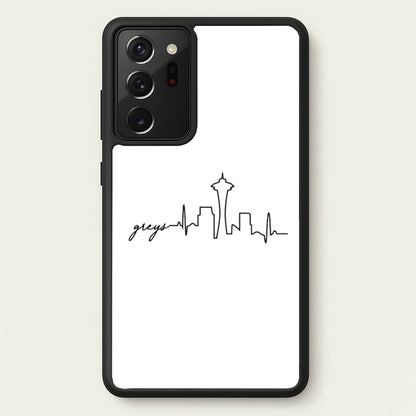 Grey's Skyline - Grey's  - Greys Anatomy Phone Case for Galaxy Note 20 Ultra