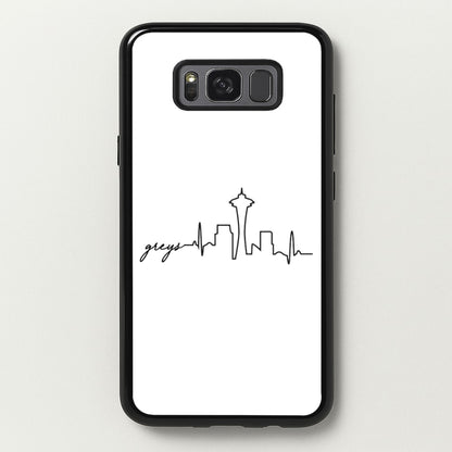 Grey's Skyline - Grey's  - Greys Anatomy Phone Case for Galaxy S8