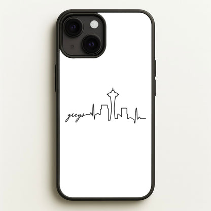 Grey's Skyline - Grey's  - Greys Anatomy Phone Case for iPhone 13 Mini