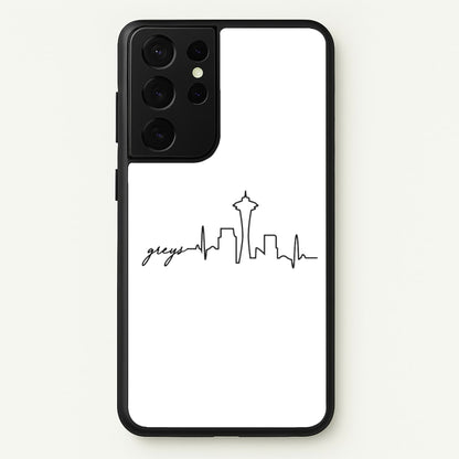 Grey's Skyline - Grey's  - Greys Anatomy Phone Case for Galaxy S21 Ultra