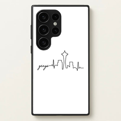 Grey's Skyline - Grey's  - Greys Anatomy Phone Case for Galaxy S24 Ultra