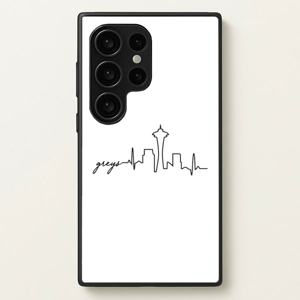 Grey's Skyline - Grey's  - Greys Anatomy Phone Case for Galaxy S24 Ultra