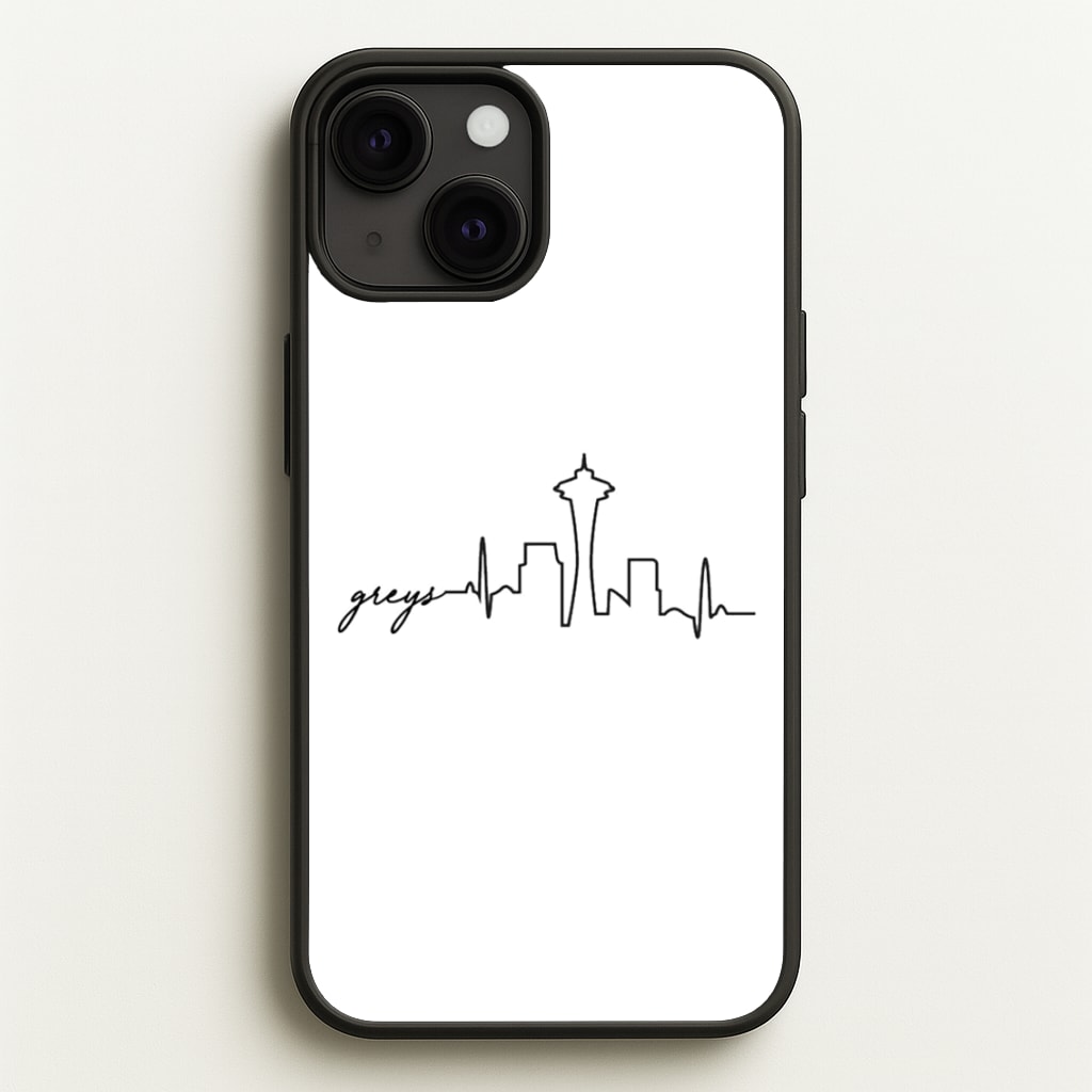 Grey's Skyline - Grey's  - Greys Anatomy Phone Case for iPhone 13
