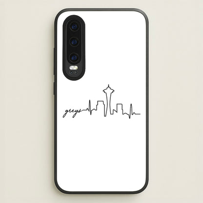 Grey's Skyline - Grey's  - Greys Anatomy Phone Case for Huawei P30