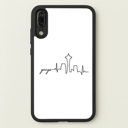 Grey's Skyline - Grey's  - Greys Anatomy Phone Case for Huawei P20