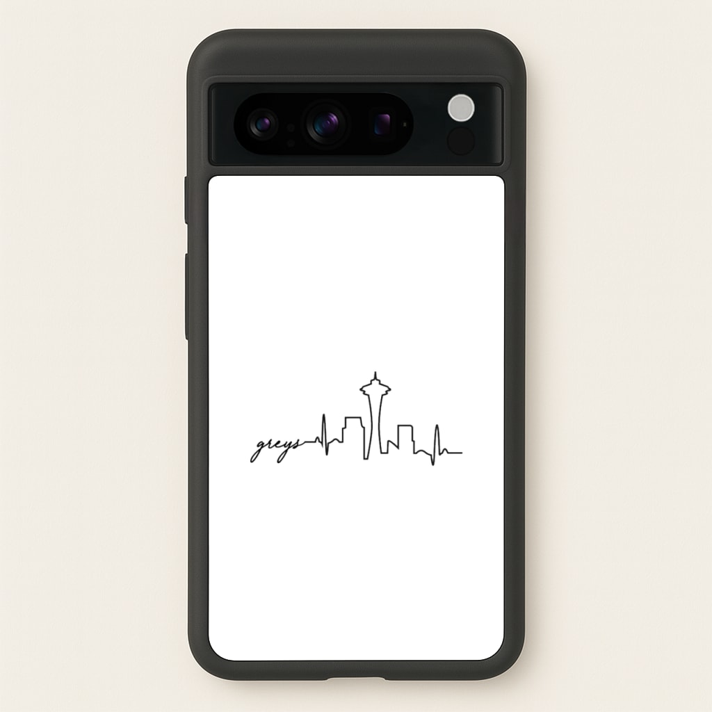Grey's Skyline - Grey's  - Greys Anatomy Phone Case for Google Pixel 8 Pro
