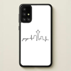 Grey's Skyline - Grey's  - Greys Anatomy Phone Case for Galaxy A71