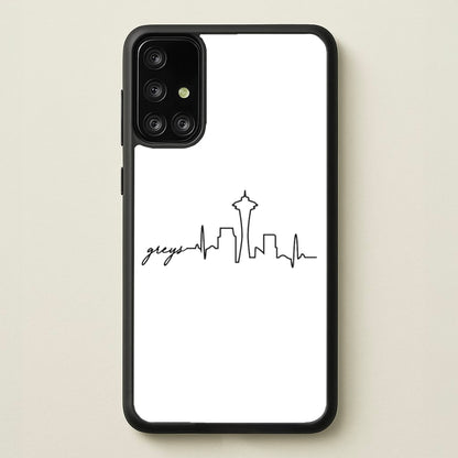 Grey's Skyline - Grey's  - Greys Anatomy Phone Case for Galaxy A71