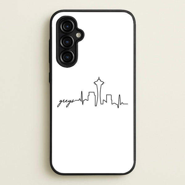 Grey's Skyline - Grey's  - Greys Anatomy Phone Case for Galaxy A54
