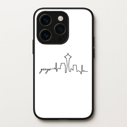Grey's Skyline - Grey's  - Greys Anatomy Phone Case for iPhone 15 Pro Max
