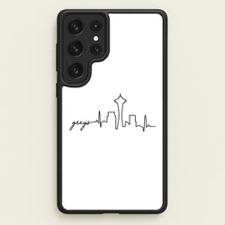 Grey's Skyline - Grey's  - Greys Anatomy Phone Case for Galaxy S23 Ultra