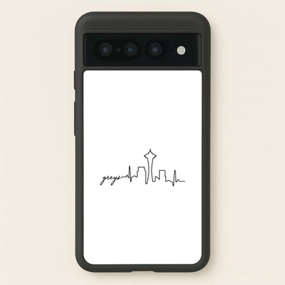 Grey's Skyline - Grey's  - Greys Anatomy Phone Case for Google Pixel 7 Pro