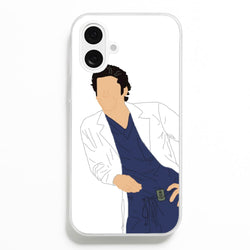 Derek Shepherd - Grey's  - Greys Anatomy Phone Case for iPhone 16 Plus