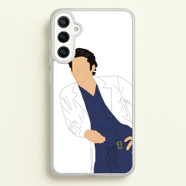 Derek Shepherd - Grey's  - Greys Anatomy Phone Case for Galaxy A34