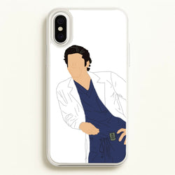 Derek Shepherd - Grey's  - Greys Anatomy Phone Case for iPhone XS Max