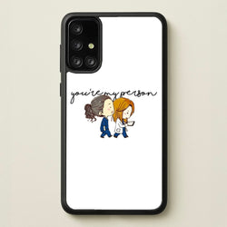 You're My Person Cartoon - Grey's  - Greys Anatomy Phone Case for Galaxy A71