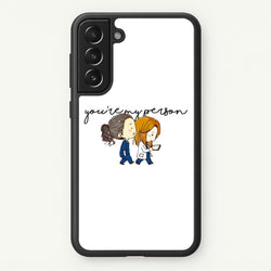 You're My Person Cartoon - Grey's  - Greys Anatomy Phone Case for Galaxy S21FE