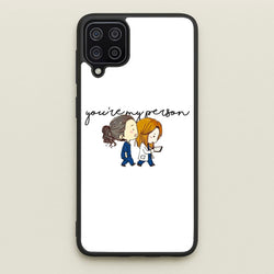 You're My Person Cartoon - Grey's  - Greys Anatomy Phone Case for Galaxy A12