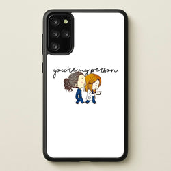 You're My Person Cartoon - Grey's  - Greys Anatomy Phone Case for Galaxy S20 Plus