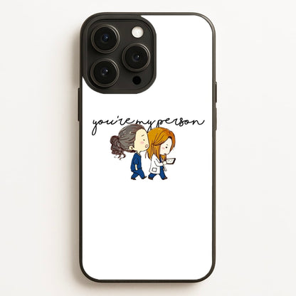 You're My Person Cartoon - Grey's  - Greys Anatomy Phone Case for iPhone 12 Pro Max